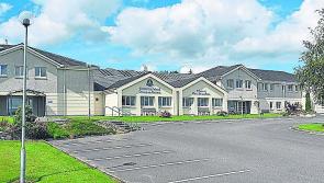 Students are smiling after collecting Leaving Cert results in Carrick-on-Shannon Community School