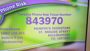 Telly Bingo ticket winner in Ballinamore