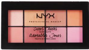 We're blushing over NYX's Sweet Cheeks palette