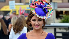 Glamorous Jennifer Wrynne  at Punchestown Races