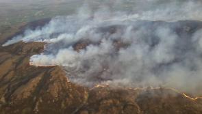 Video: R287 between Dromahair and Sligo remains closed as efforts continue to fight fire