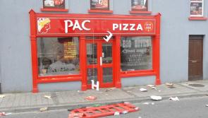 Gardai confident they will identify culprits who damaged Apache Pizza 