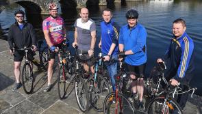 Local cyclists take part in Rooskey to London cycle challenge