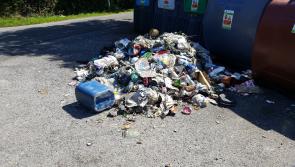 Dumping in close proximity to recycling banks in Kinlough to be cleared this week
