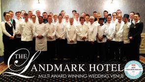 Leitrim's Landmark Hotel wins Best Wedding Customer Service Award