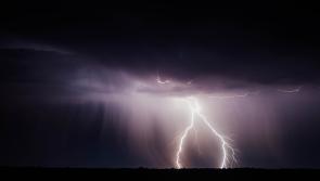 Met Éireann WARNING - Thunderstorms alert issued