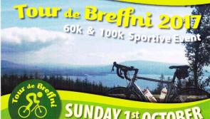 Cyclists on their bike for Tour de Breffni 2017