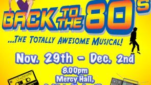 It's Back to the 80's with the students of Coláiste Cholmcille, Ballyshannon