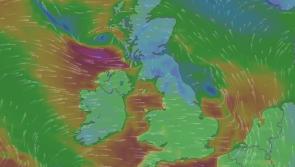 LIVE: Track the progress of Storm Dylan as it approaches Ireland