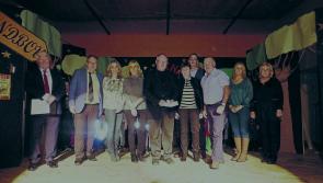 Presentation of Cheque to Leckaun NS
