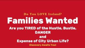 New families wanted but "we must look after our own"