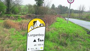 New continental cycling signs in Leitrim Glens