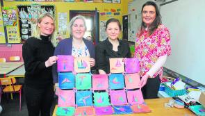 Úna Burke supports Tarmon NS and rural schools for their holistic approach