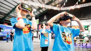 Leitrim students showcase robotic arm at Coolest Projects International 2018