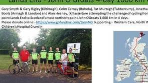 Cyclists take on epic 1,600km Ultra Cycling Challenge to help NW Simon