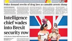 Jennifer Wrynne makes the front of the UK Times
