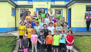 Leitrim's European silver medalist Dearbhla Rooney raises Largy flags
