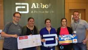 Abbott Ireland commit to Family Fest at Lough Gill Hospice Swim