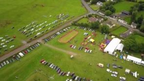A bird's eye view of Cloone Agricultural Show yesterday