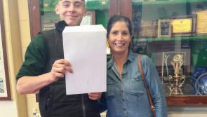 Gallery | Lough Allen College celebrating "excellent" Junior Cert results