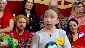 Stella is a new local celebrity after appearance on Late Late Toy Show