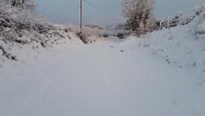 Many of Leitrim's secondary roads are impassable this morning 