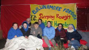 Sleeping rough in Ballinamore to highlight issue of homelessness