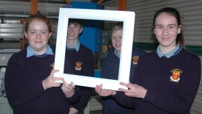 Fuinneogí Frames launched by Moyne Community School students