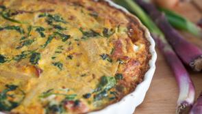 Gingergirl: Savoury Goat’s Cheese, Potato & Onion Tart