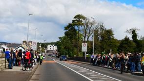 Fracking protest held on bridge between Blacklion and Belcoo