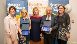 Hubert and Valerie honoured as Hospice Heroes
