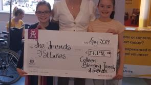 Leitrim's Colleen raises over €17,000 for St Luke's