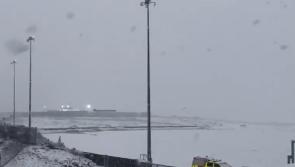 Heavy snow fall results in Ireland West Airport flights being diverted and cancelled