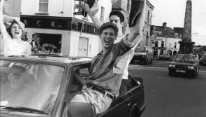 Then and now: Sinn Féin celebrate winning just a single seat in the general election in 1997