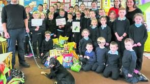 ‘Pawsitivity’ all round at Leitrim national school