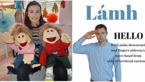 Lámh sign system offers free online resources to help parents and carers at home 