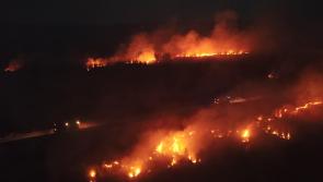 UPDATE: The forest fire outside of Ballinamore is now under control and Leitrim Fire Service units have left the scene