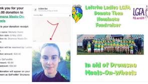 Leitrim Ladies raising money for Drumsna Meals on Wheels