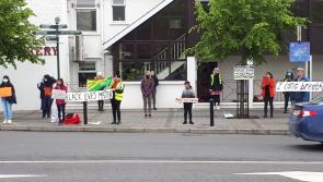 Black Lives Matter protest held in Carrick-on-Shannon today