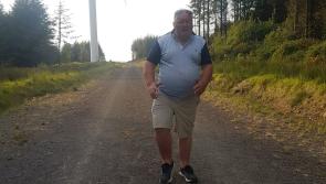 Murphy embarks on  fundraiser by walking 10km backwards across Sliabh Bawn