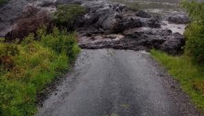Landslide in Leitrim
