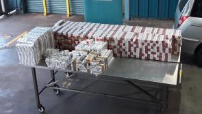 €69,000 worth of cigarettes stashed in the floor of a vehicle seized entering Ireland 