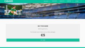 Leitrim fans can watch Down game on GAA streaming service GAAGo.ie