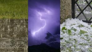 Thundery showers and hail in Ireland weather forecast for the weekend from Met Eireann