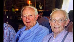 Two proud brothers reunited on the Leitrim Wall