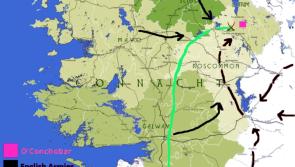 Battle of Connacht on the Leitrim border where Irish forces crushed the Normans