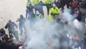 LATEST: Man arrested in relation to alleged firework attack at Dublin protest 