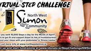 April Step Challenge for North West Simon 