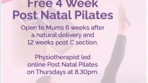 LSP 'Moms who move' online pilates programme