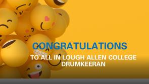 A hat-trick of national awards for Lough Allen College - well done to all involved
